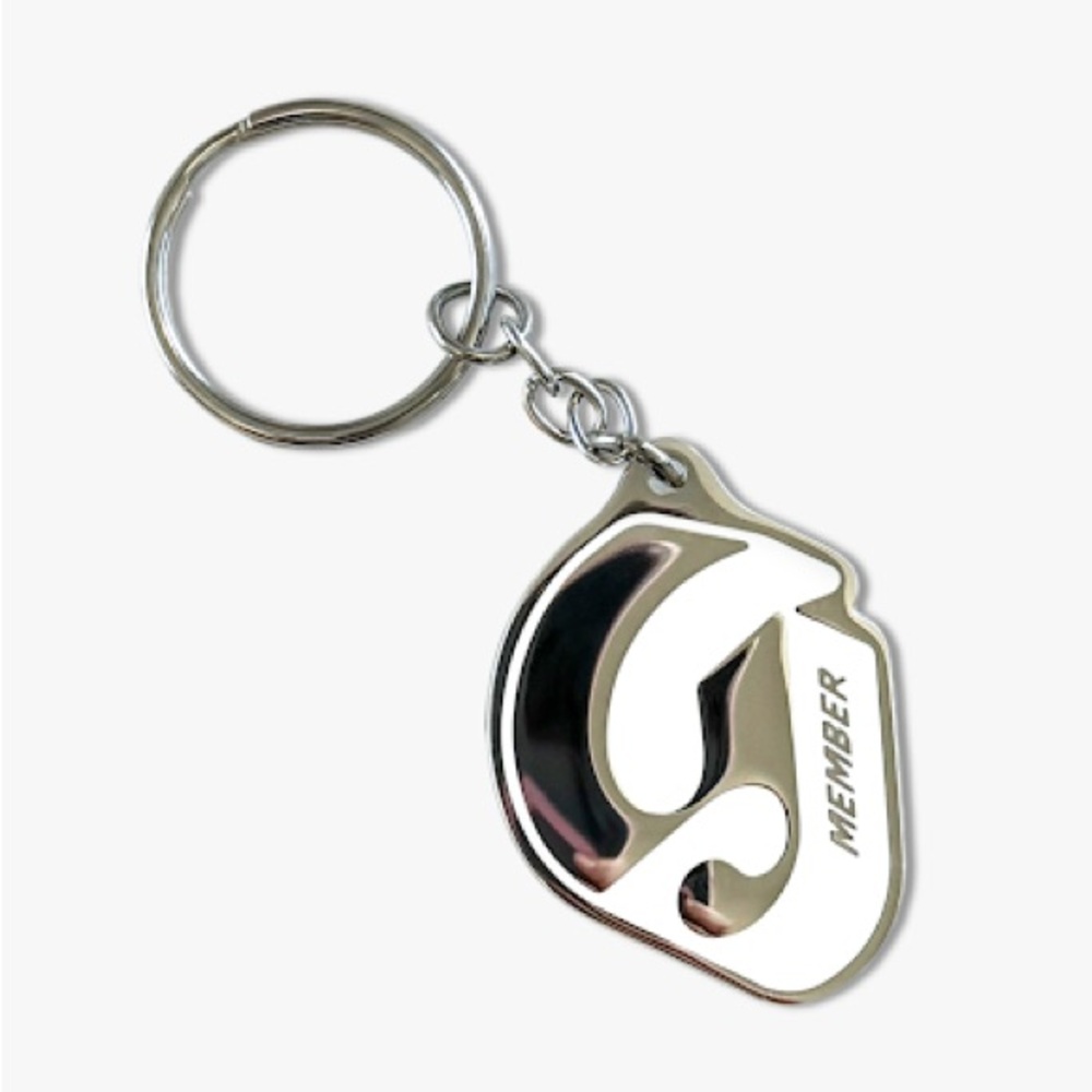 Glossier Member Keychain